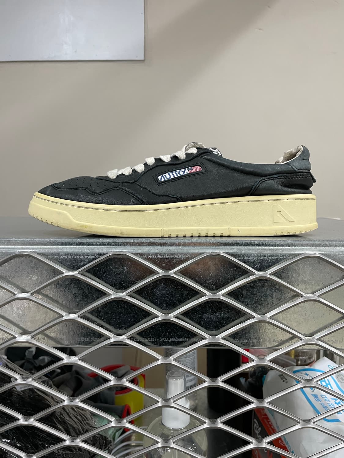 오트리 고트 레더 스니커즈 블랙 41 상품이미지1