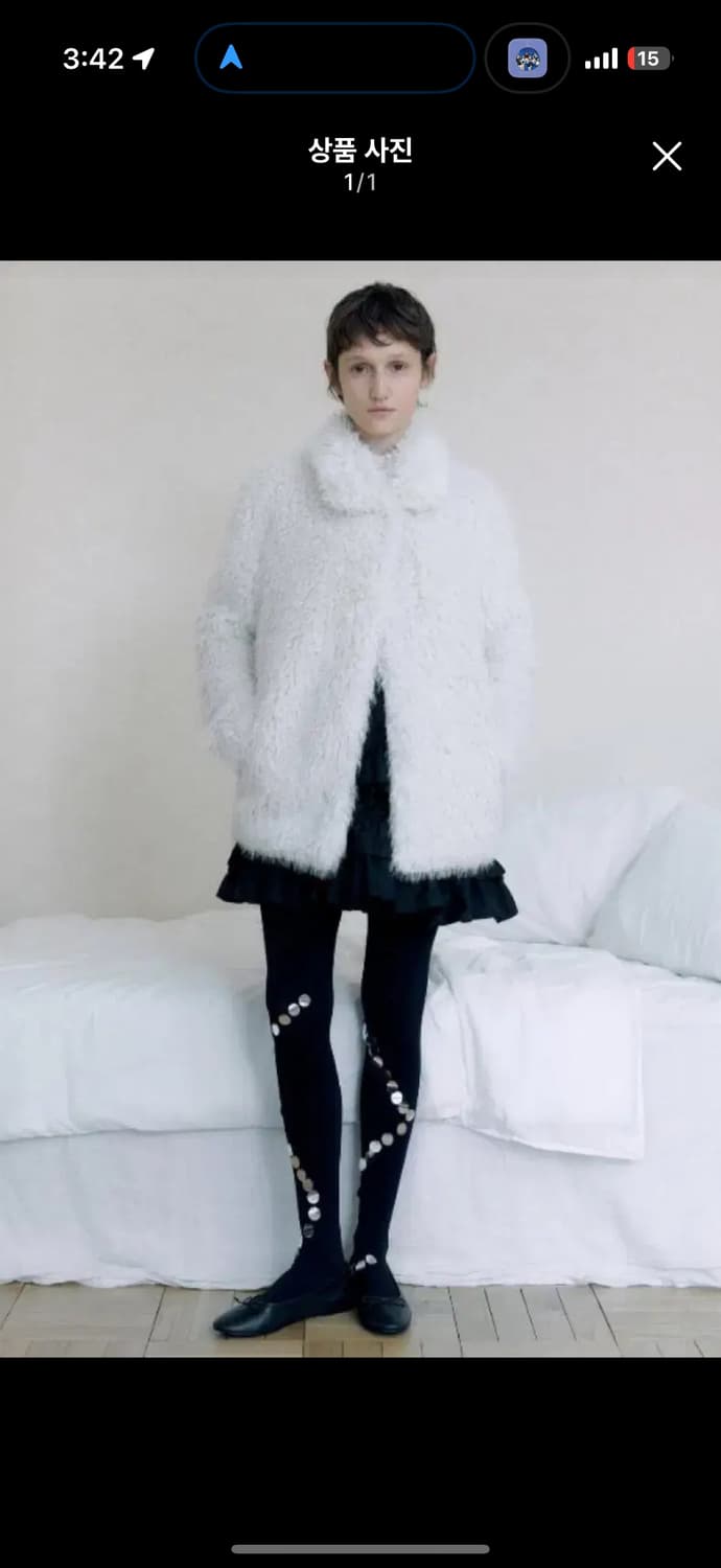 시눈 퍼자켓 크림 상품이미지1