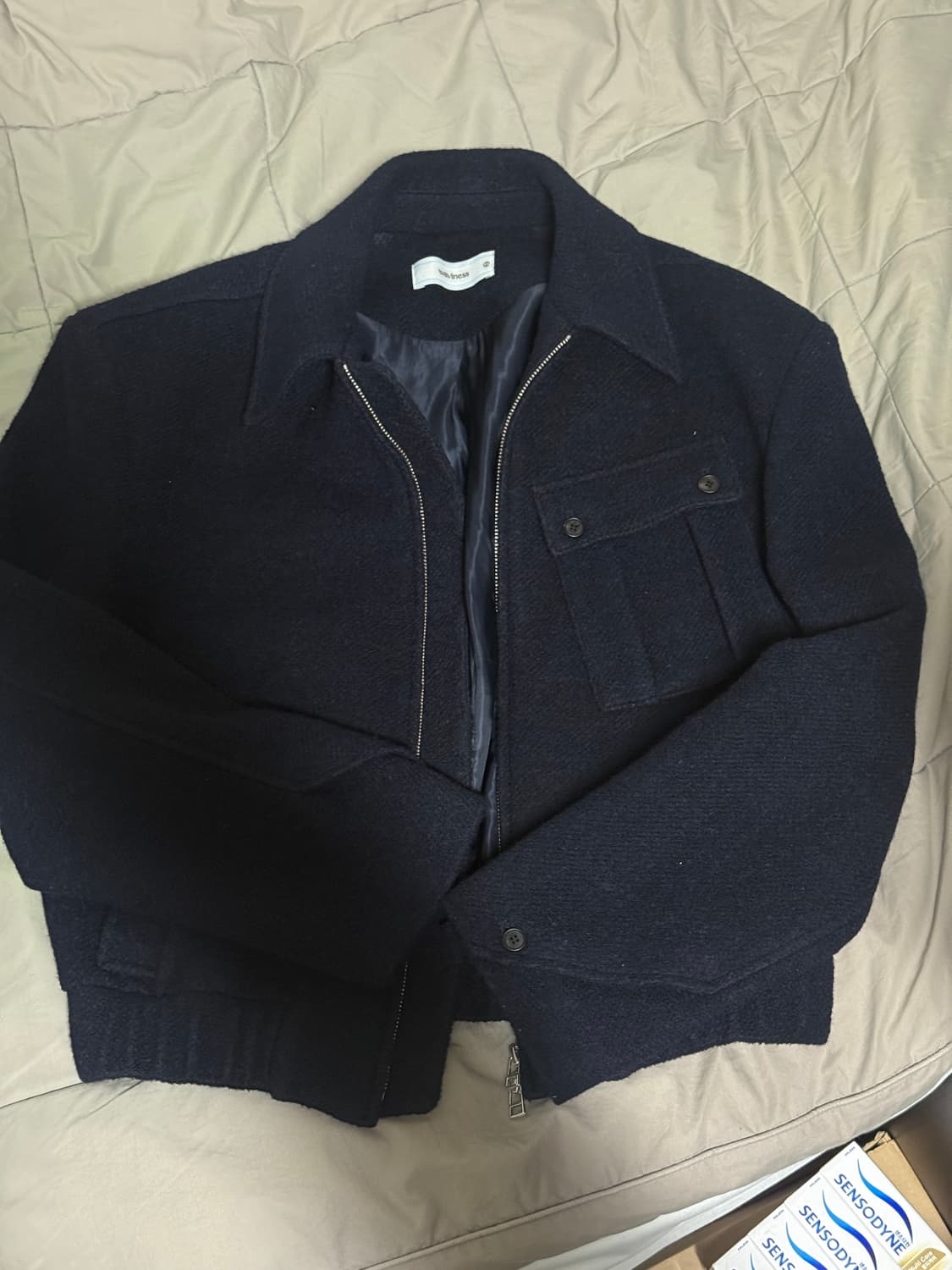 웨이비니스 크룩드 크롭 자켓 2사이즈 상품이미지1