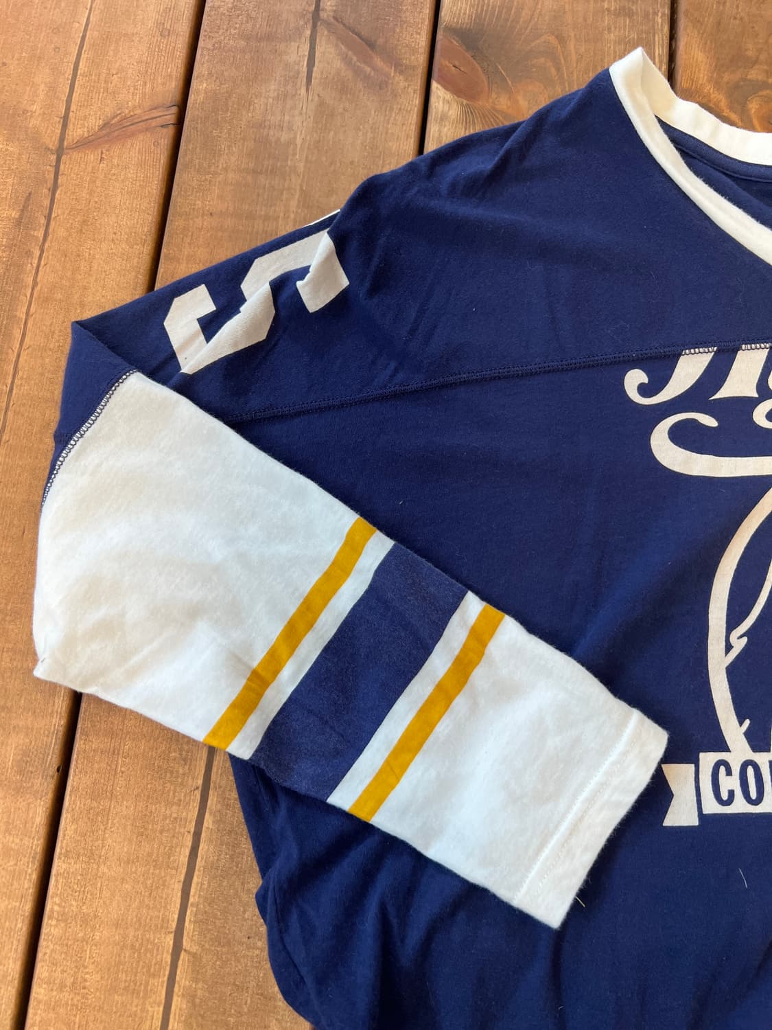 히스테릭글래머 브이넥 네이비 히스걸 롱슬리브 상품이미지8