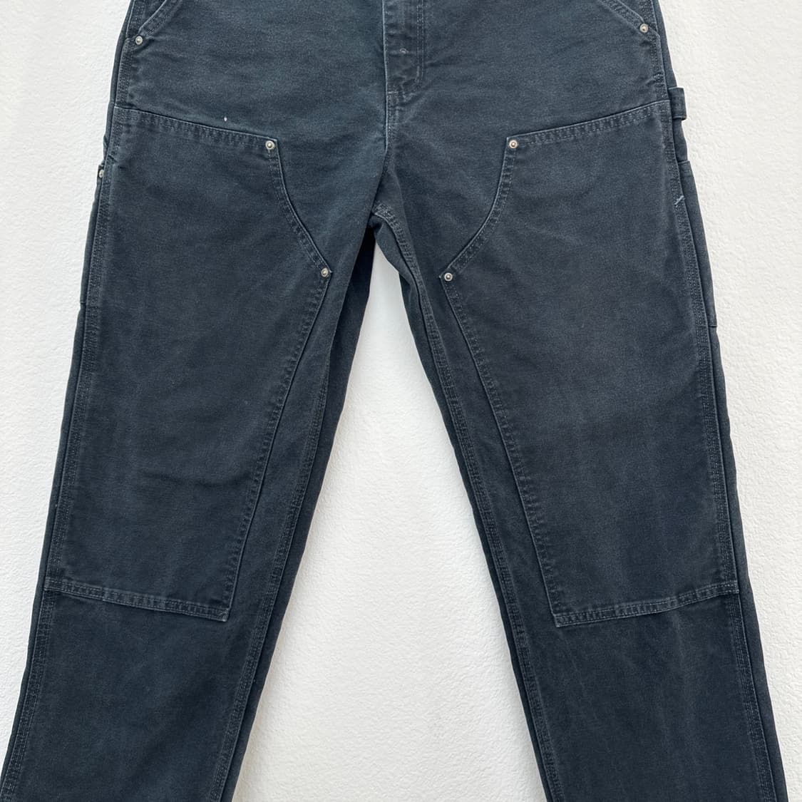 2015 칼하트 B136 BLK 블랙 더블니 카펜터 팬츠  상품이미지4