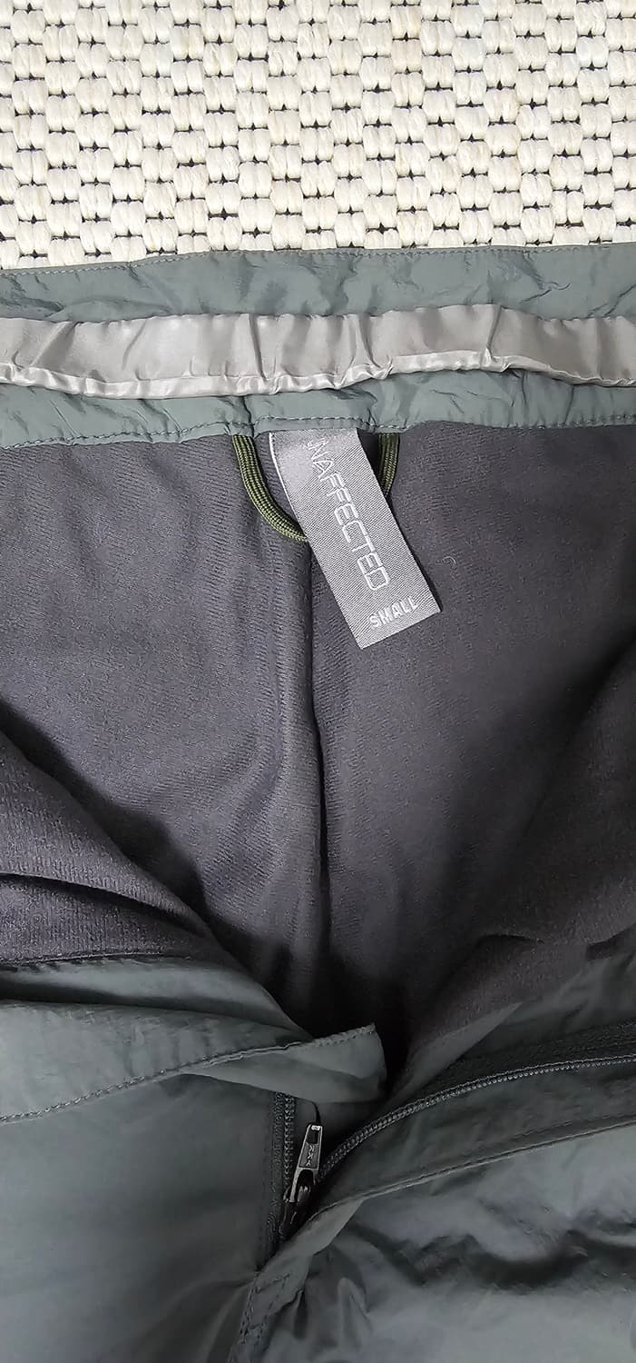 언어펙티드 텍티컬 드로우스트링 우븐팬츠 카키그레이  S 상품이미지6