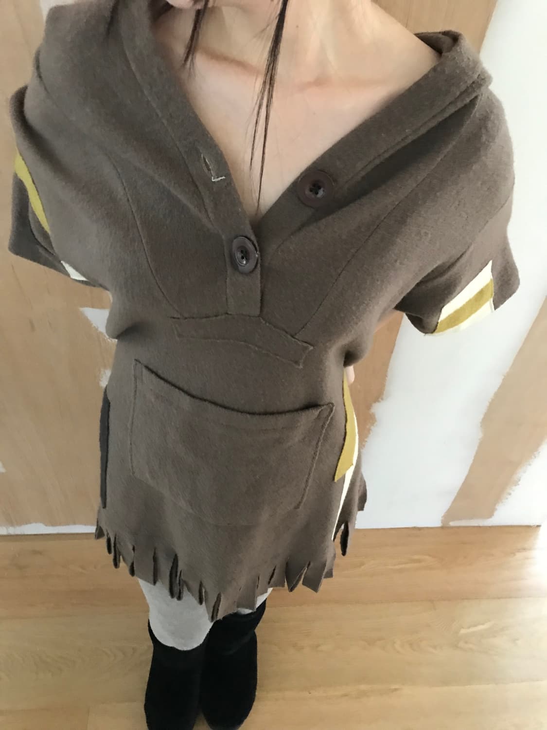 vintage tassel pocket one-piece 상품이미지6