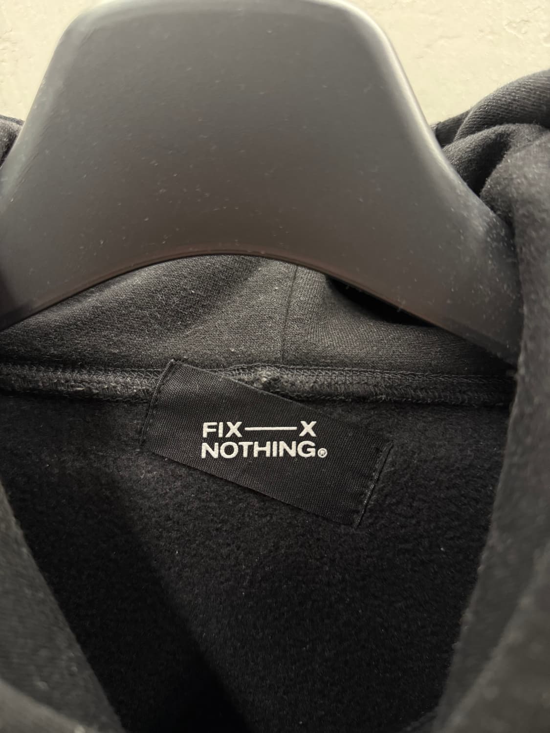 Fix Nothing hoodie black M 상품이미지4