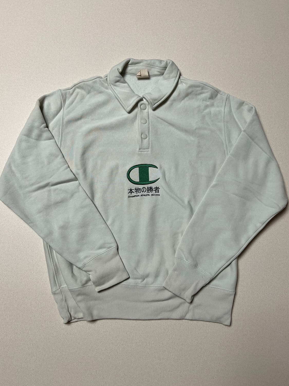 챔피온 카라 맨투맨 M 상품이미지1