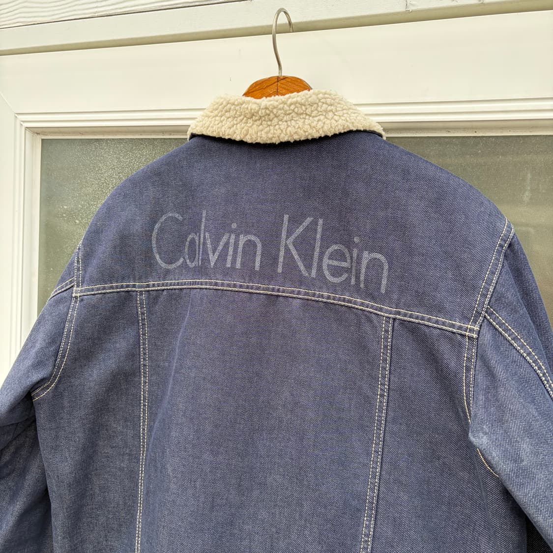켈빈클라인 빈티지 쉐르파 데님자켓 XL 상품이미지8
