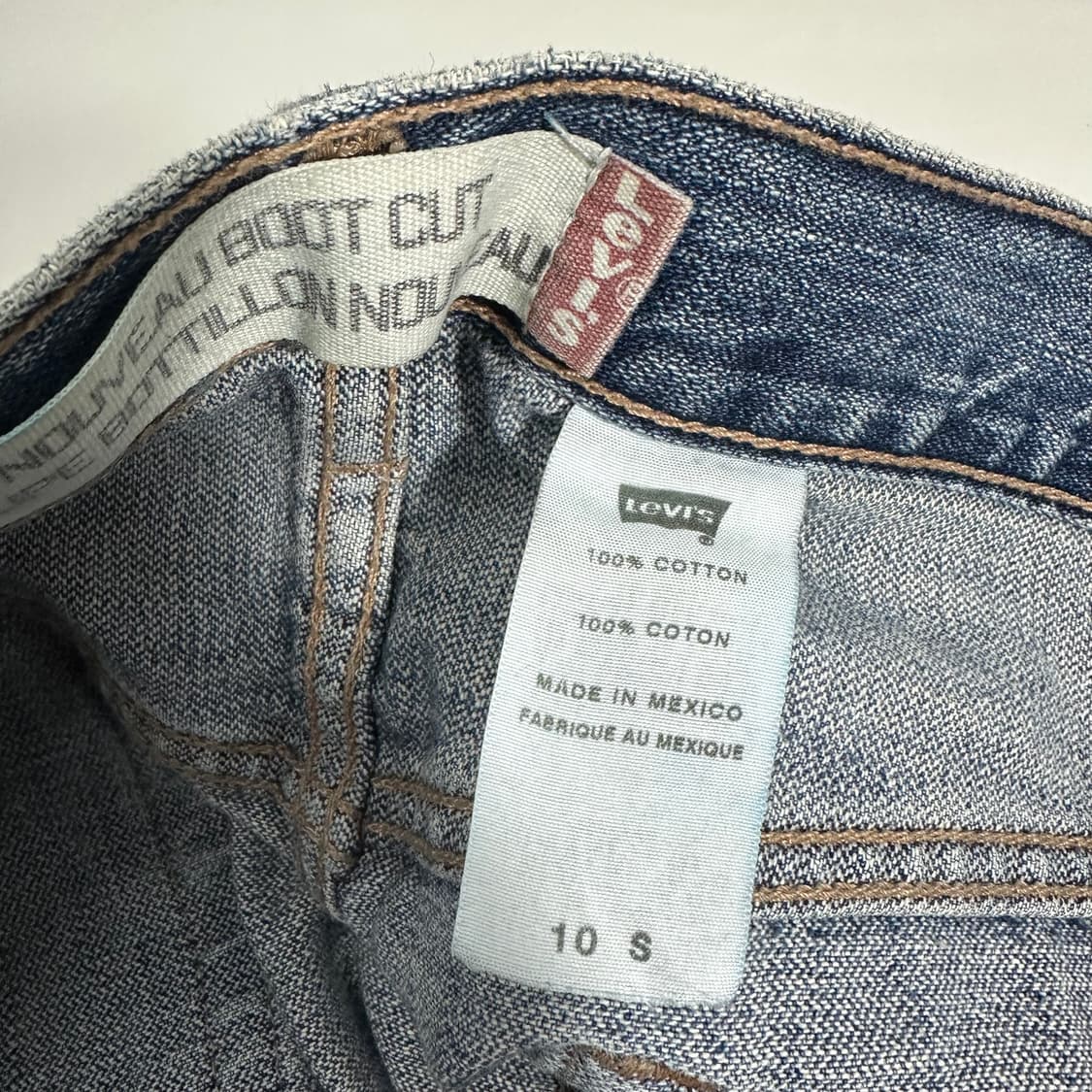 32-33 리바이스 연청 부츠컷 플레어진 상품이미지3