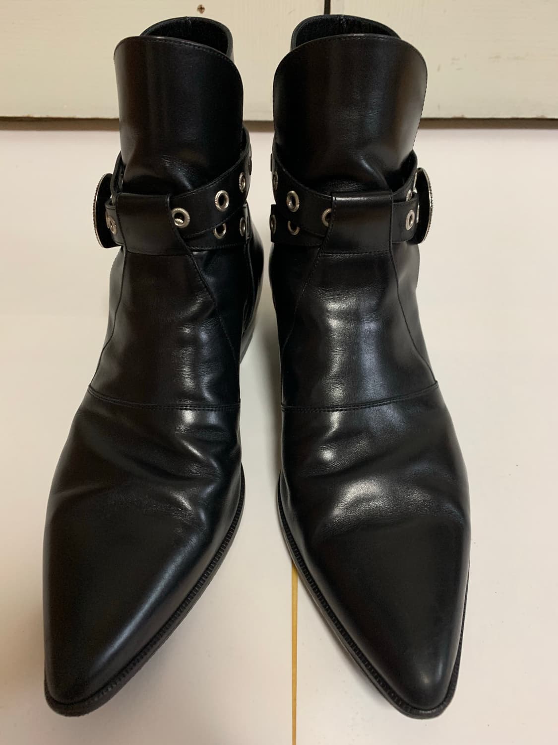 생로랑 14SS 웨스턴 버클 조드퍼 부츠 상품이미지2