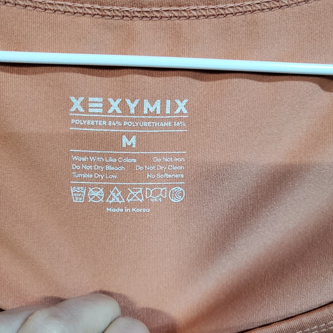 젝시믹스 스퀘어넥 반팔 크롭티  상품이미지4