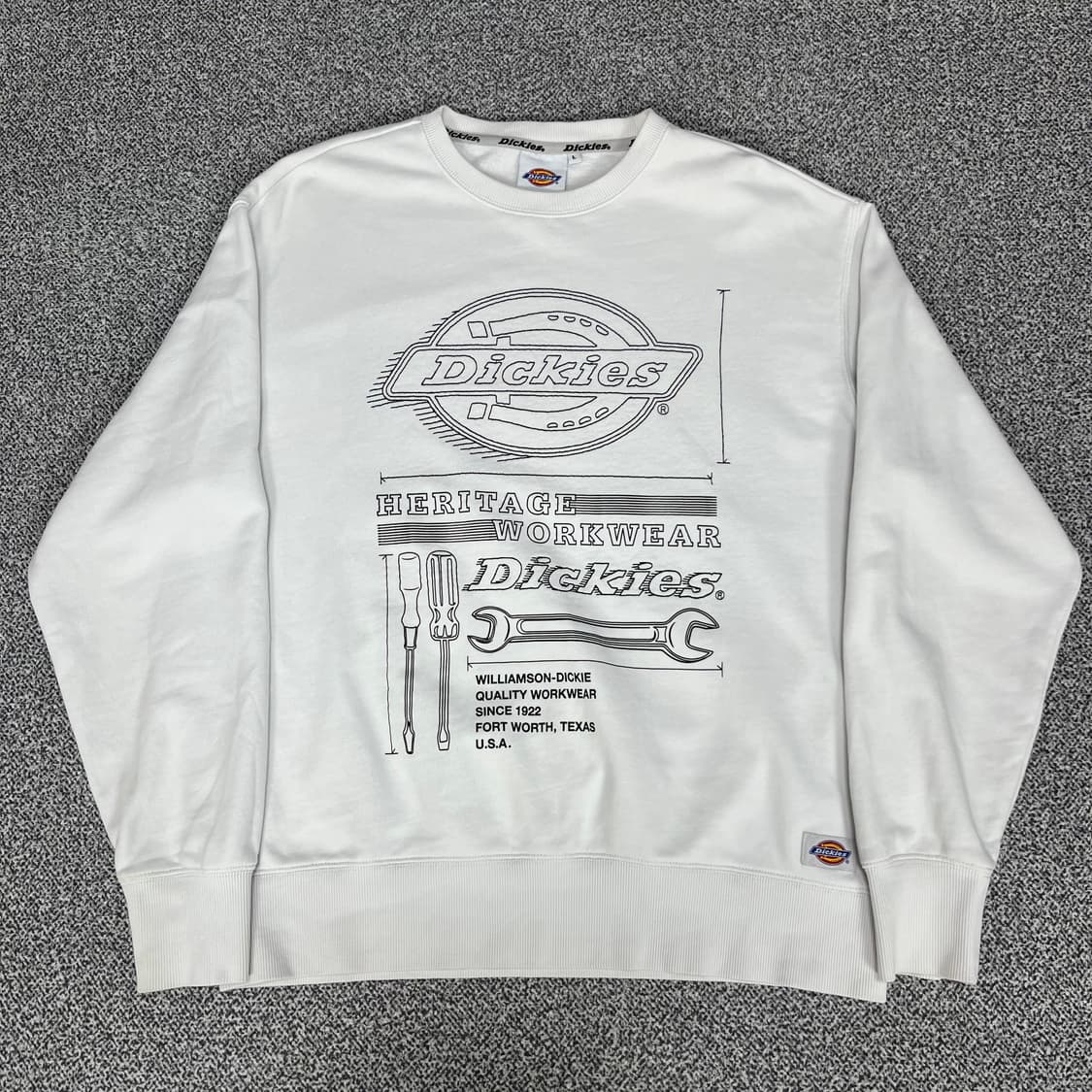 <디키즈 워크웨어 맨투맨> No.1407 상품이미지3