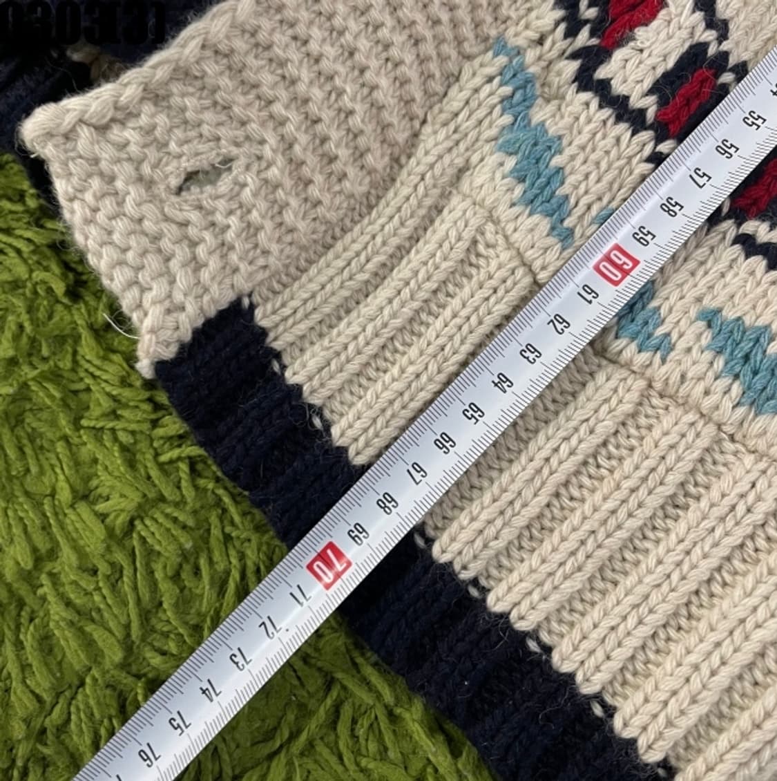 빈티지 코위찬 니트 가디건 상품이미지7