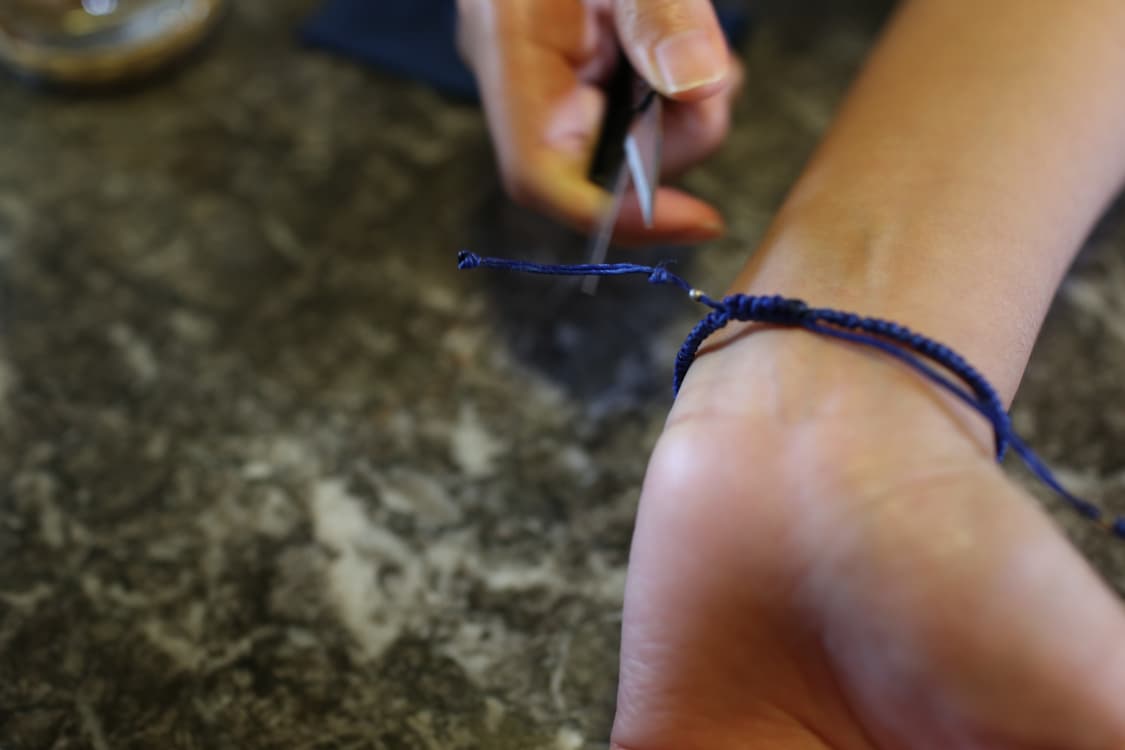 워터프루프 실버 소원 팔찌 상품이미지7