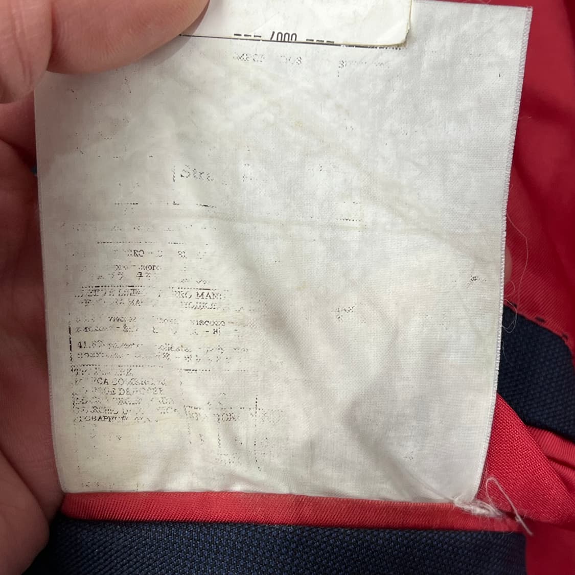 수트서플라이 울 블레이저 s09480 상품이미지9