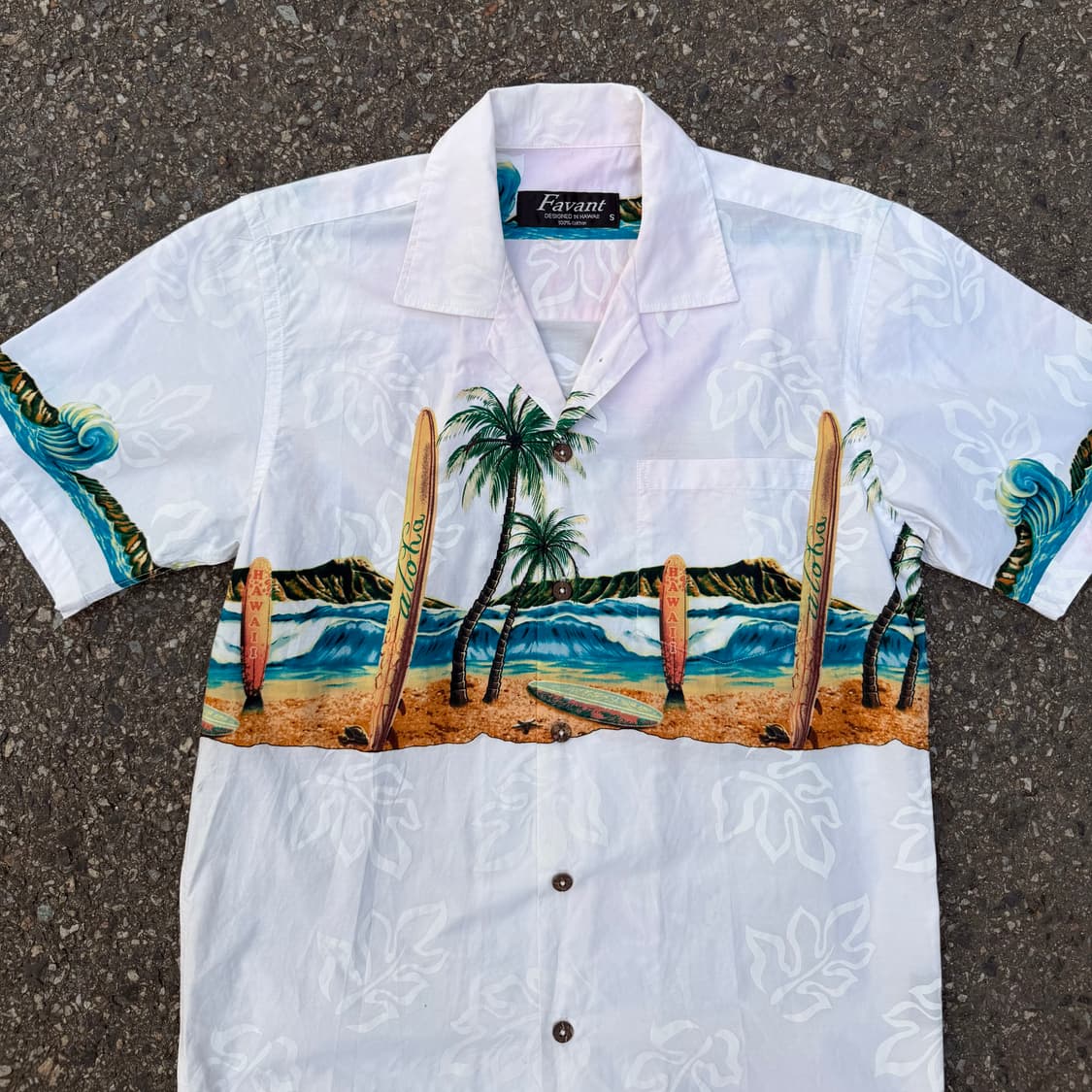 Favant 하와이안 서프 셔츠 상품이미지3