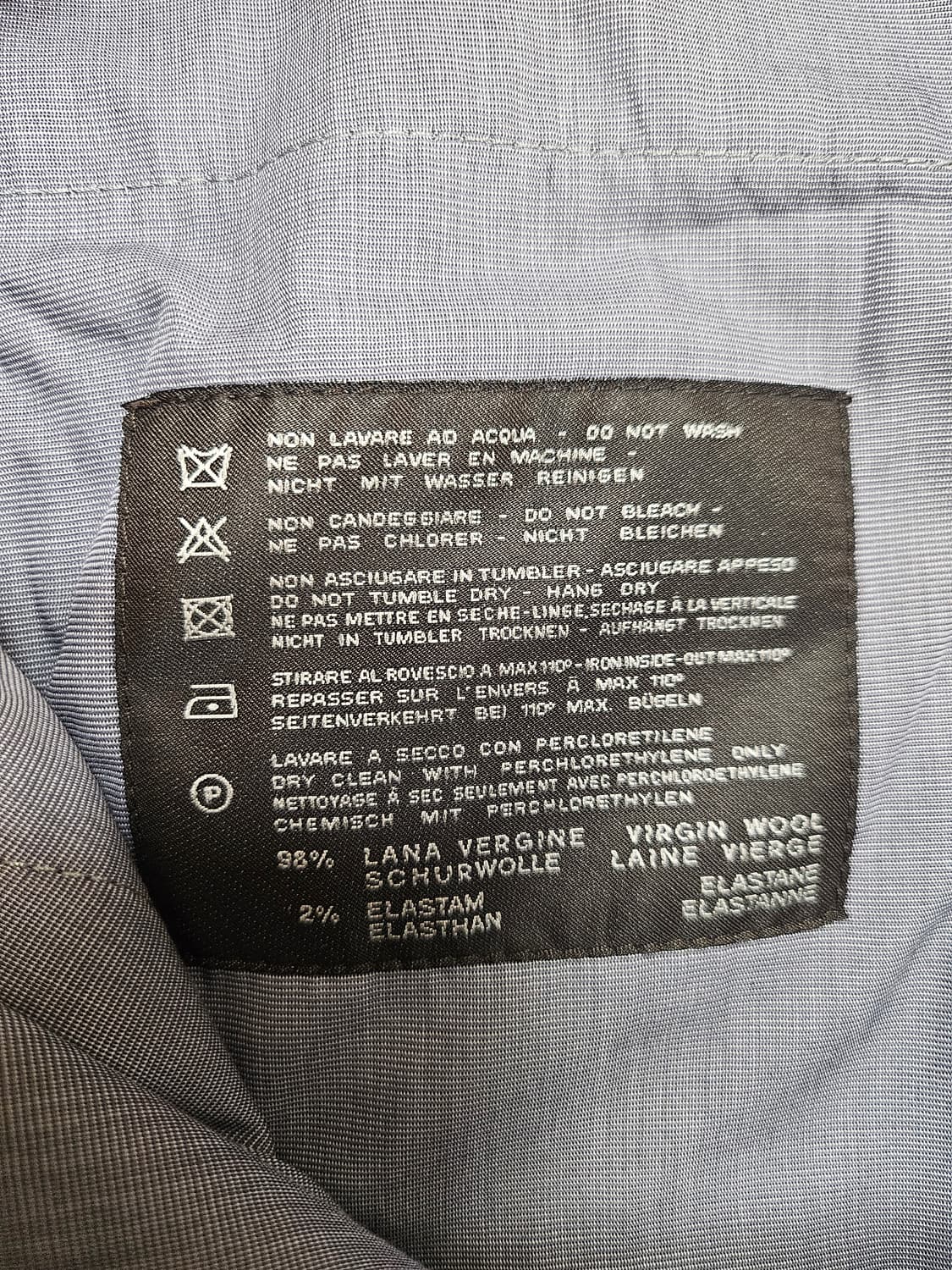 PT01 남성 슬림핏 스트레치 팬츠 차콜그레이 54 상품이미지8