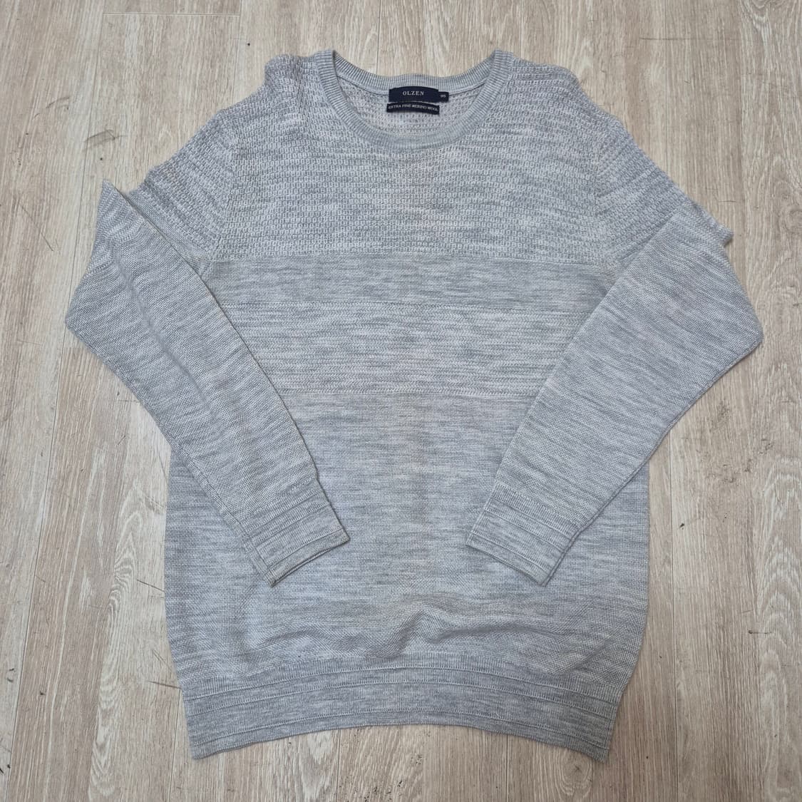 올젠 메리노 울 라운드 니트 상품이미지1