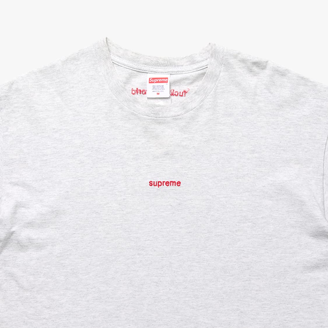  SUPREME "Grey T-Shirts" 상품이미지2