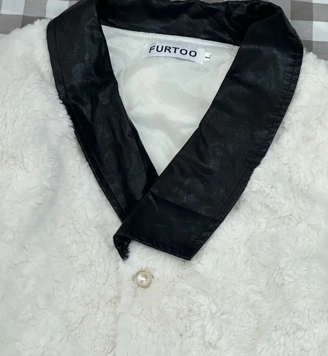 🖤슈슈룬 쇼콜라깔 지뢰계 코디세트🖤 히메갸루 러블리 공겜여주 퍼자켓 상품이미지6