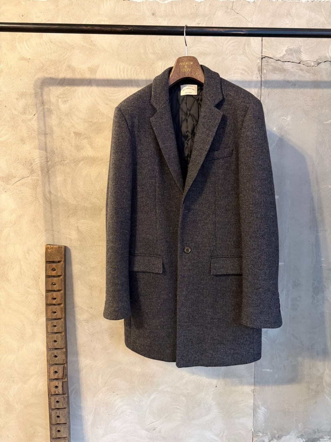 클럽모나코 체스터필드 코트 슬림100 상품이미지10