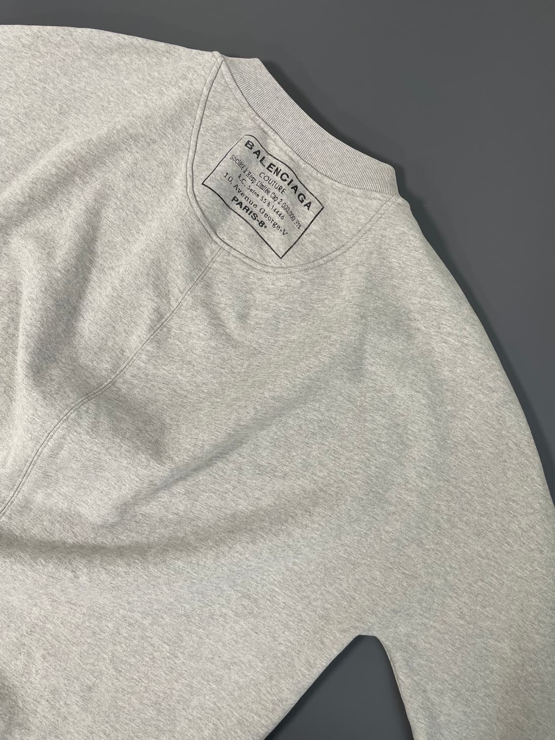 [M] 발렌시아가 오버사이즈 로고 스웻셔츠 맨투맨 상품이미지5