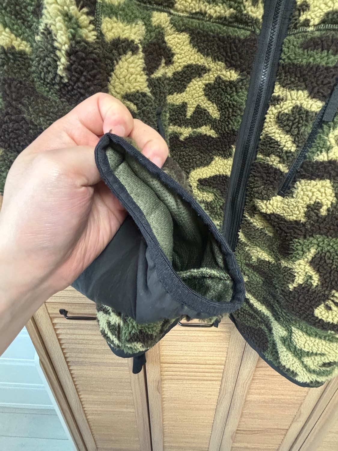 아웃스탠딩 BOA FLEECE MOUNTAIN JACKET_CAMO 상품이미지4