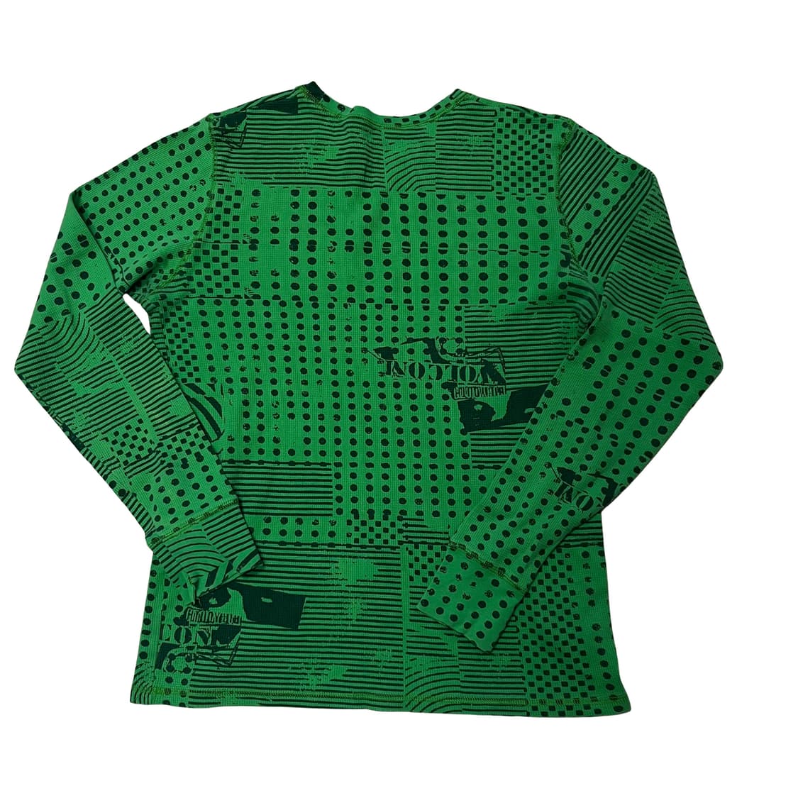Y2K Volcom Kelly Green Knit Long Sleeve 상품이미지7