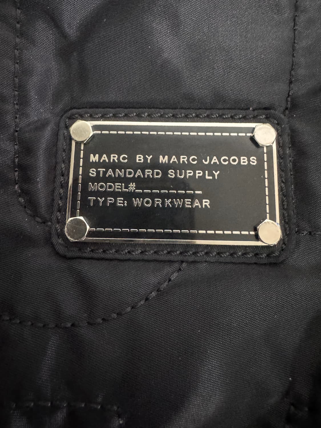 희귀!! 여성 마크제이콥스 나일론 퀄팅 백팩 블랙 상품이미지4
