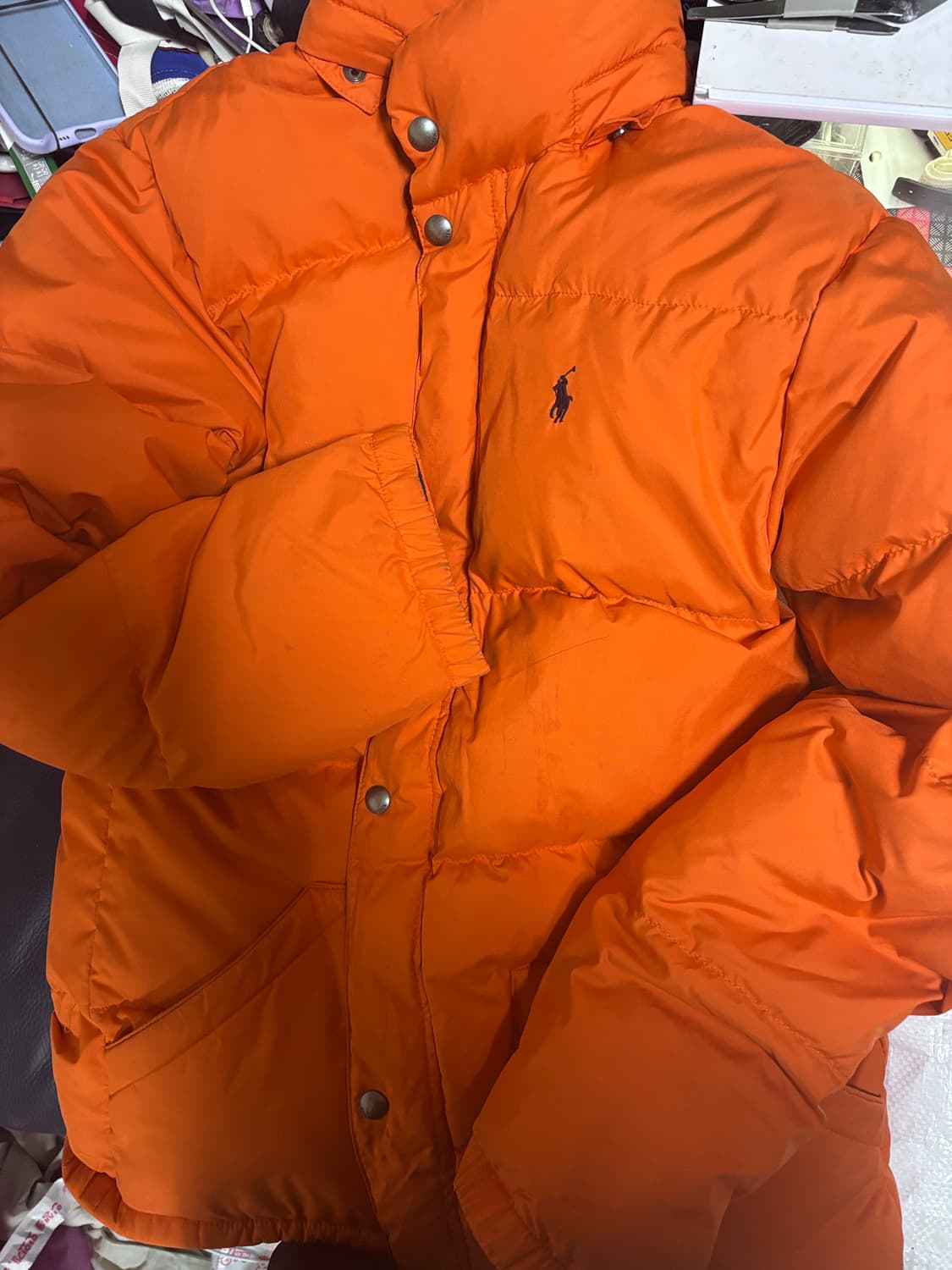 폴로랄프로렌 오렌지패딩 상품이미지1