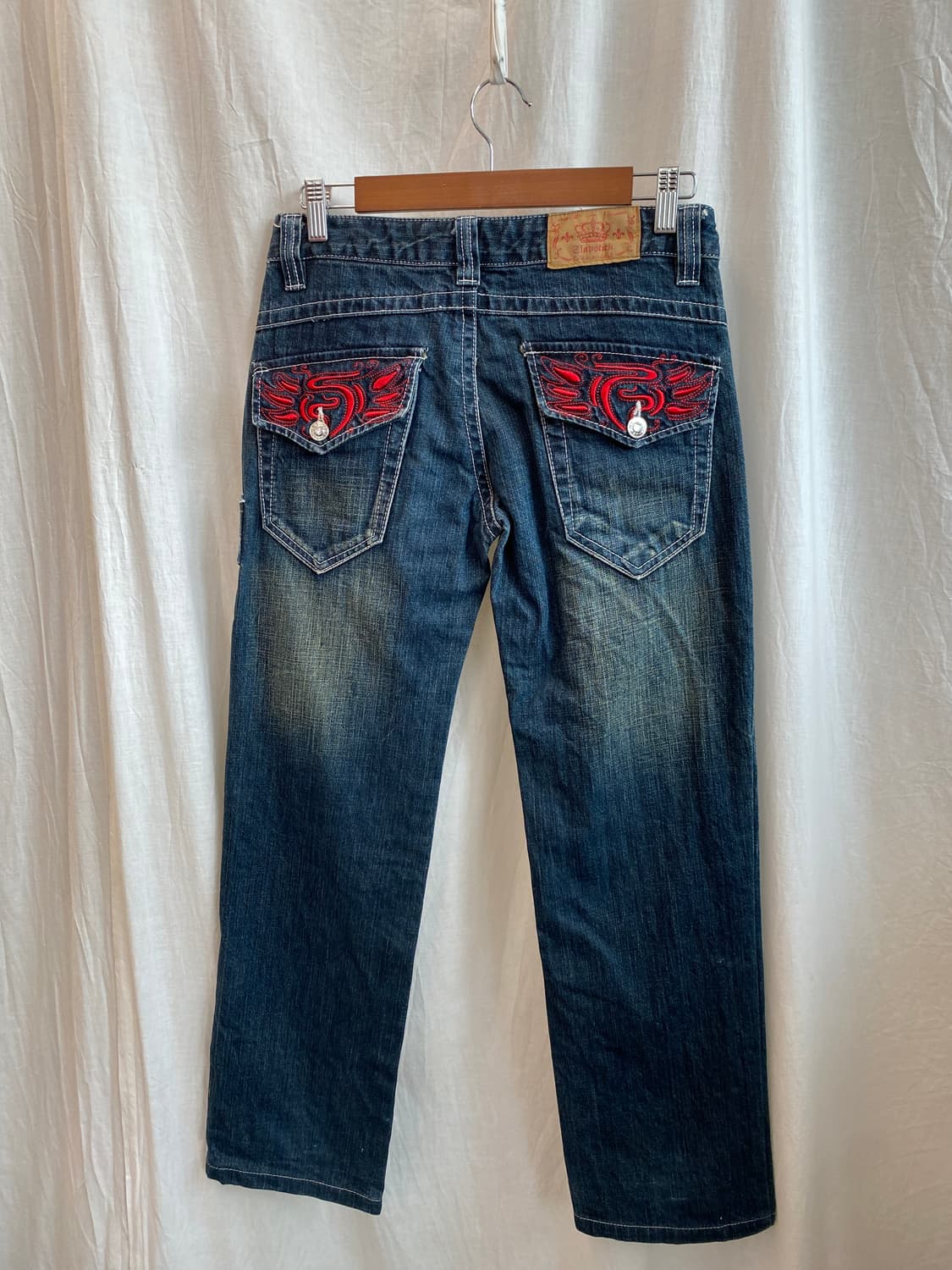 Y2K 로우라이즈 데님팬츠(27) 상품이미지1