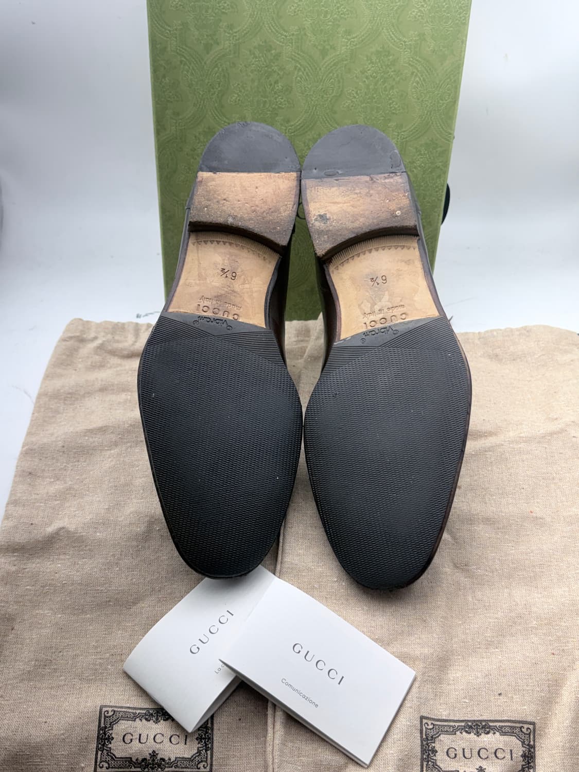 정품)구찌구두255 상품이미지9