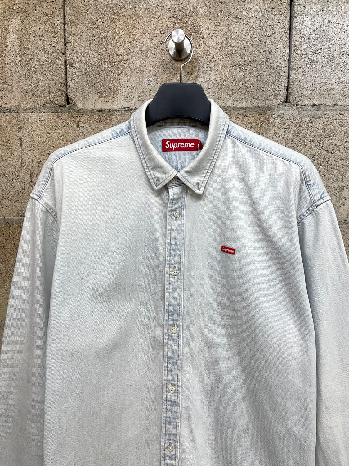 슈프림 스몰 박스 데님 셔츠 상품이미지3