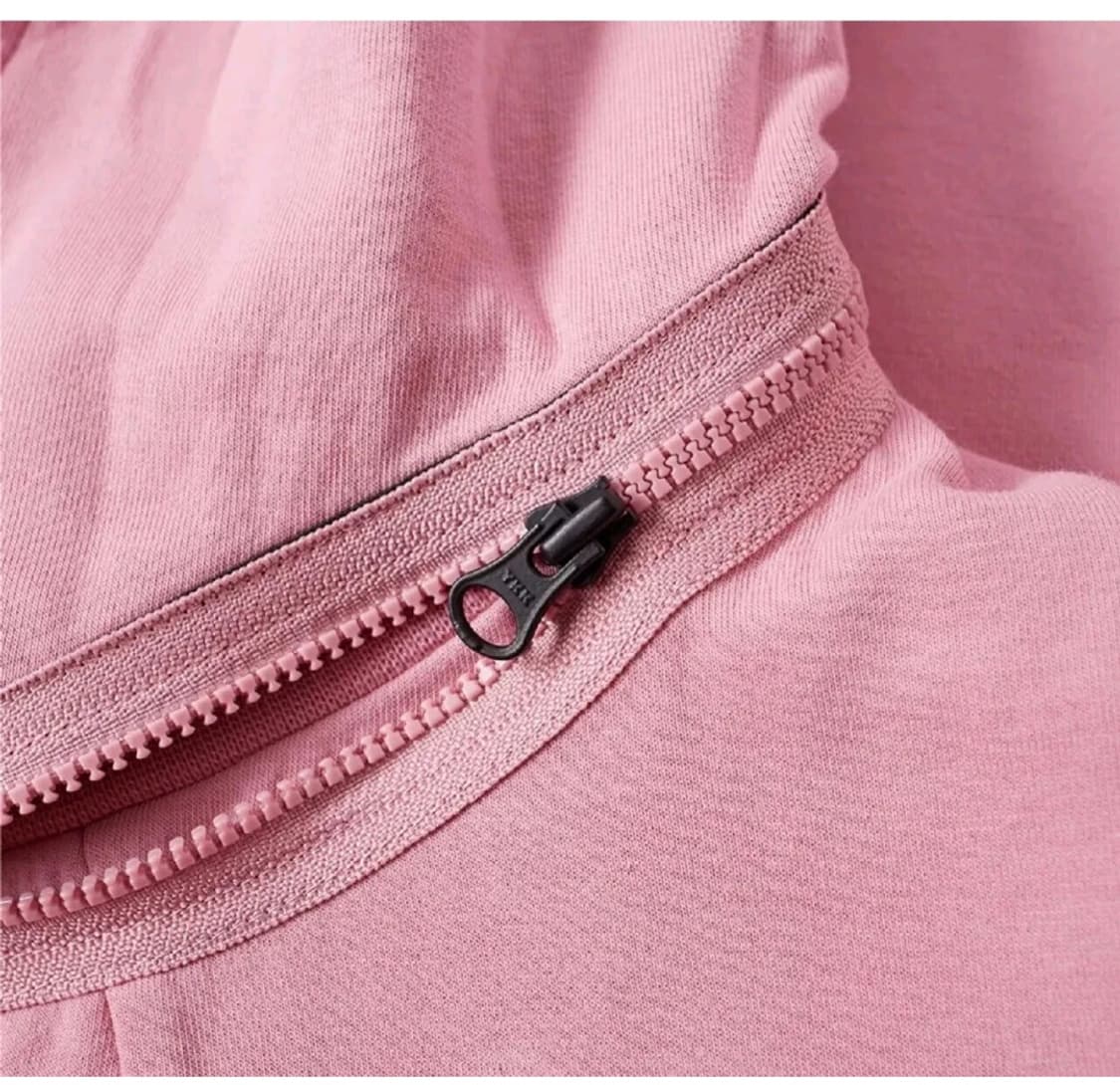 ACG 나이키 랩 LAB 컴퍼넌트 후드 플리스 7부 크루넥셔츠 핑크 XL 상품이미지8