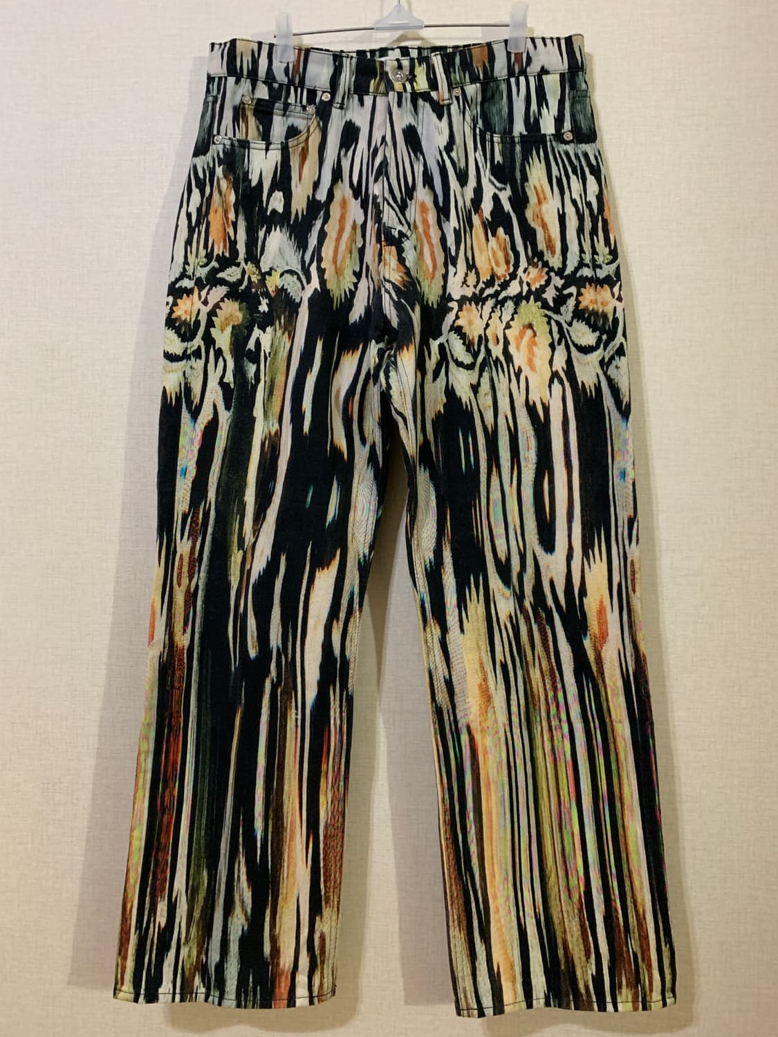 아워레가시 / 하나비 프린트 써드컷 서드컷 팬츠 /30 상품이미지1