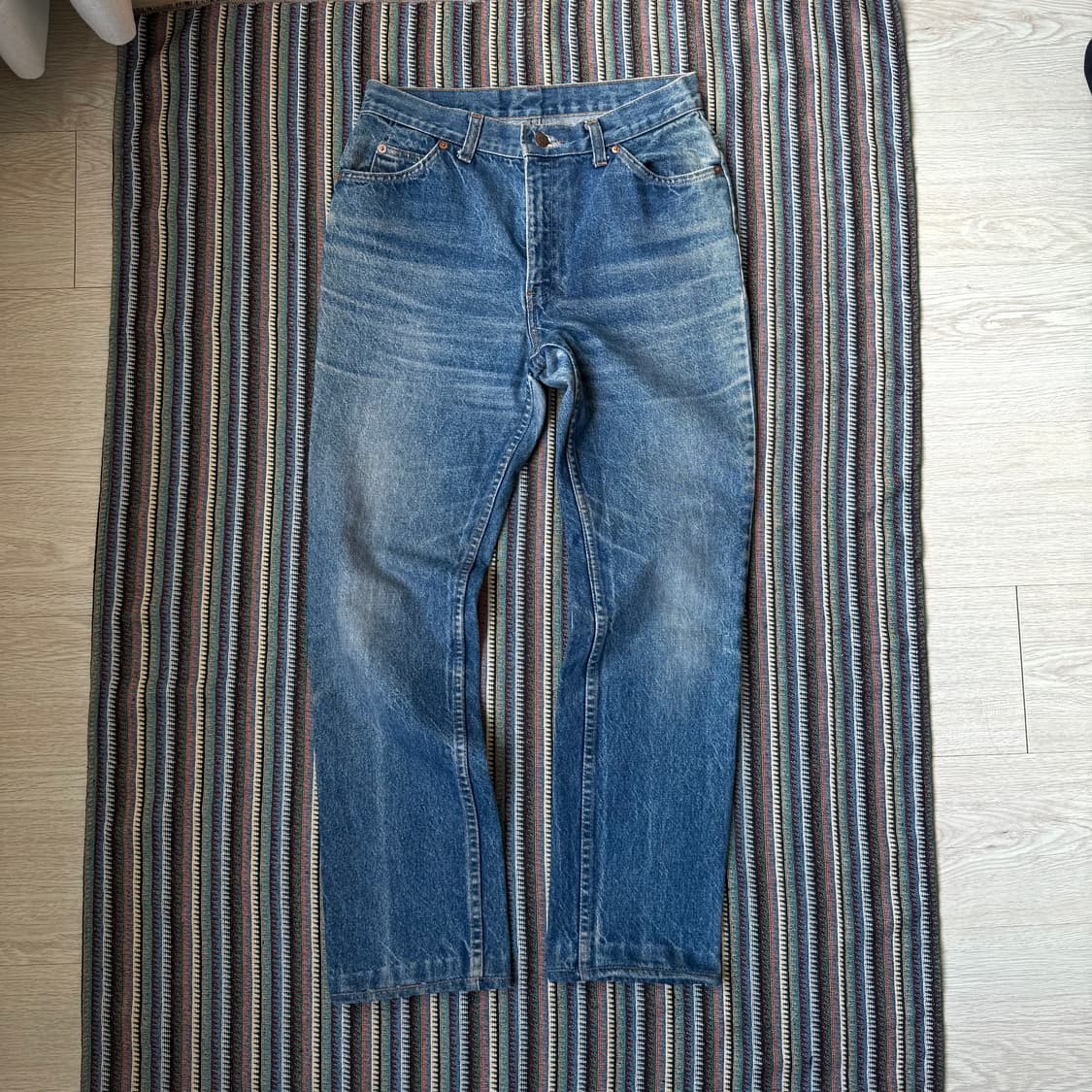 70s 리바이스 오렌지탭 데님 팬츠 상품이미지2