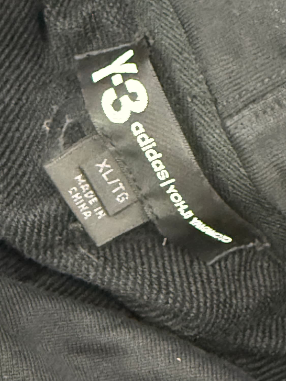 Y-3 요지야마모토 빅로고 후드티XL 상품이미지4