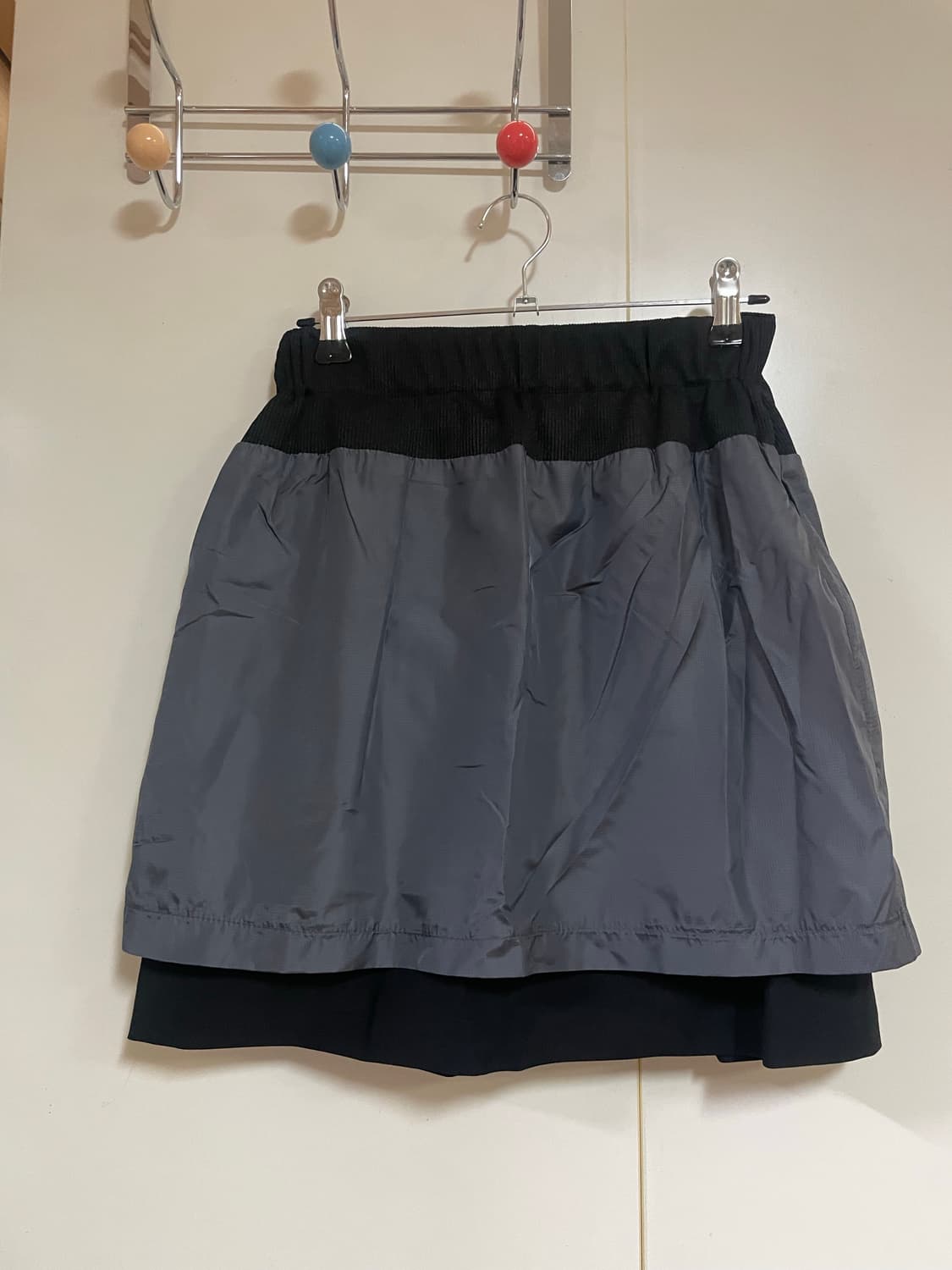 오호스 레이어드 요크 스커트 상품이미지2