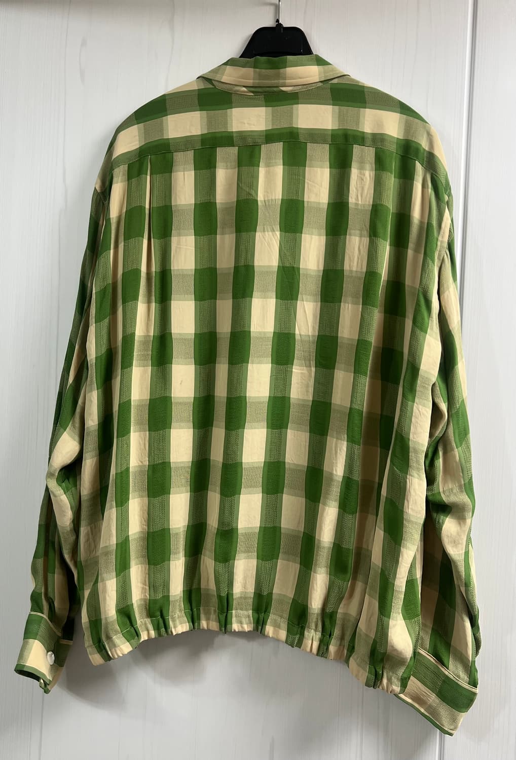 Haversack 하버색 그린 체크 블루종  상품이미지4