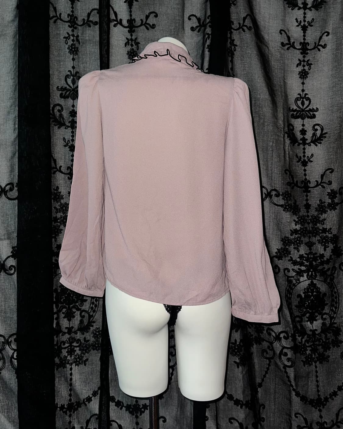 #Lutique Purple Blouse 상품이미지3