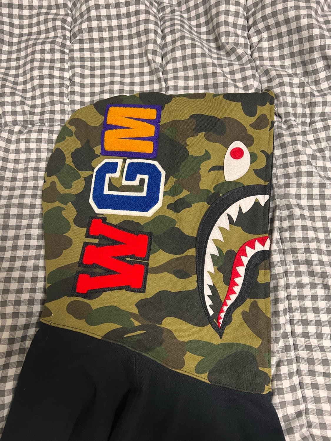 베이프 반카모 풀집업 후드티 상품이미지3