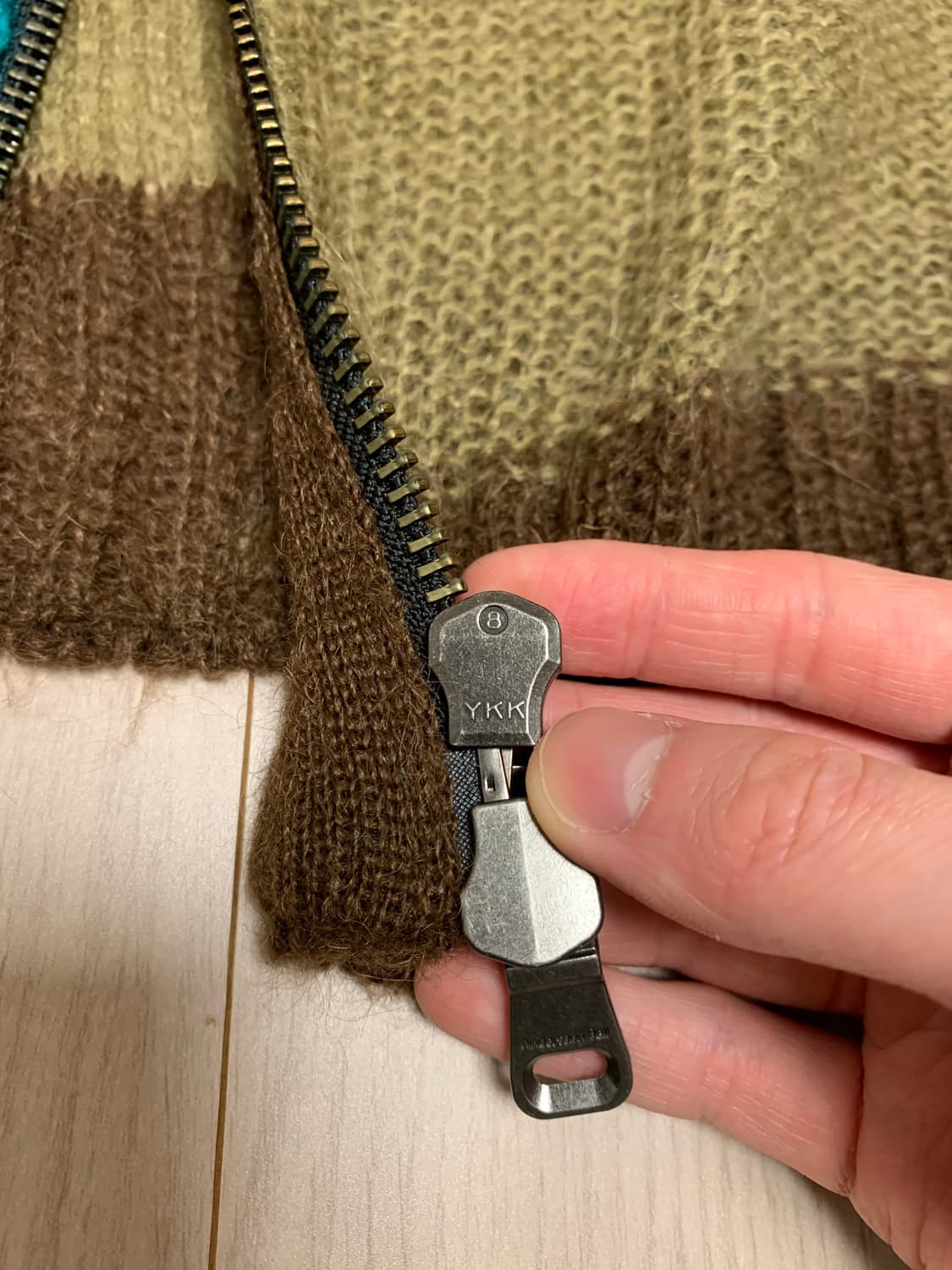 앤더슨벨 모헤어 마테이라 가디건 L 상품이미지6