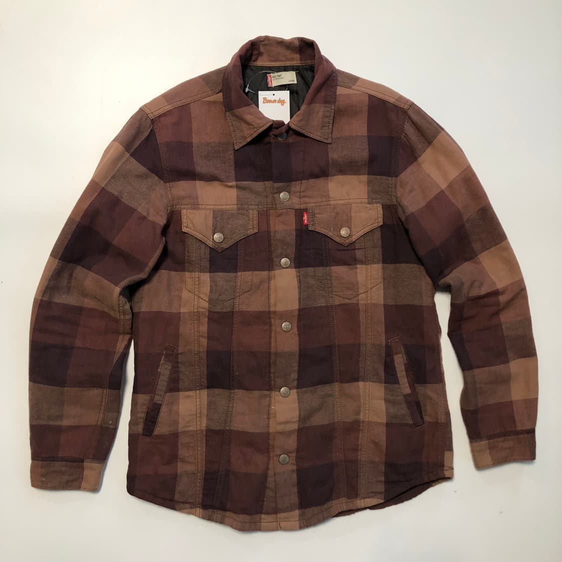 리바이스 체크 셔츠 상품이미지1