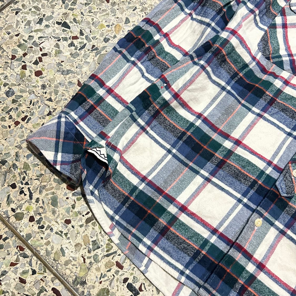 라코스테 (Lacoste) 체크 플란넬 셔츠 상품이미지3