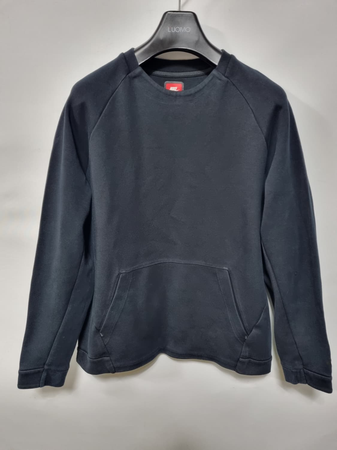 나이키 블랙 테크팩 면 혼방 블랙 맨투맨 xxl 상품이미지1