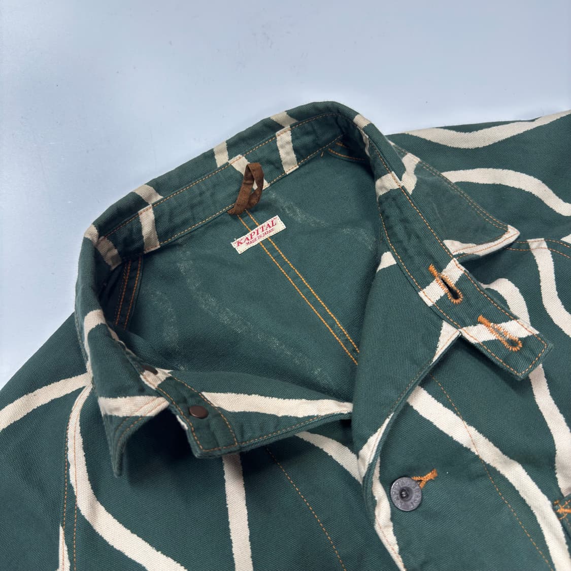 KAPITAL 컨버스 그린 자켓  상품이미지5