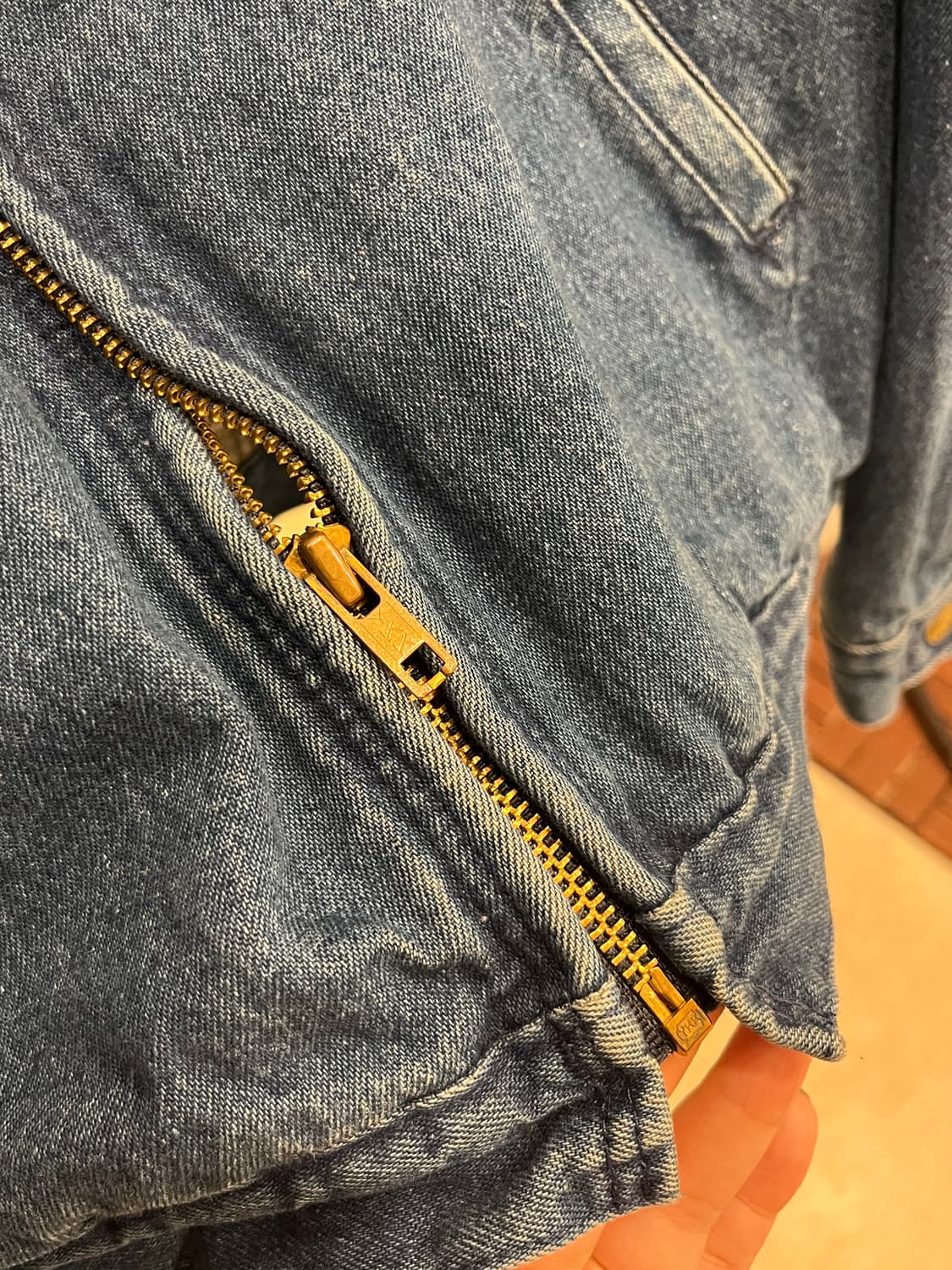 90s Dickies 디키즈 디트로이트 데님 워크 자켓 상품이미지6