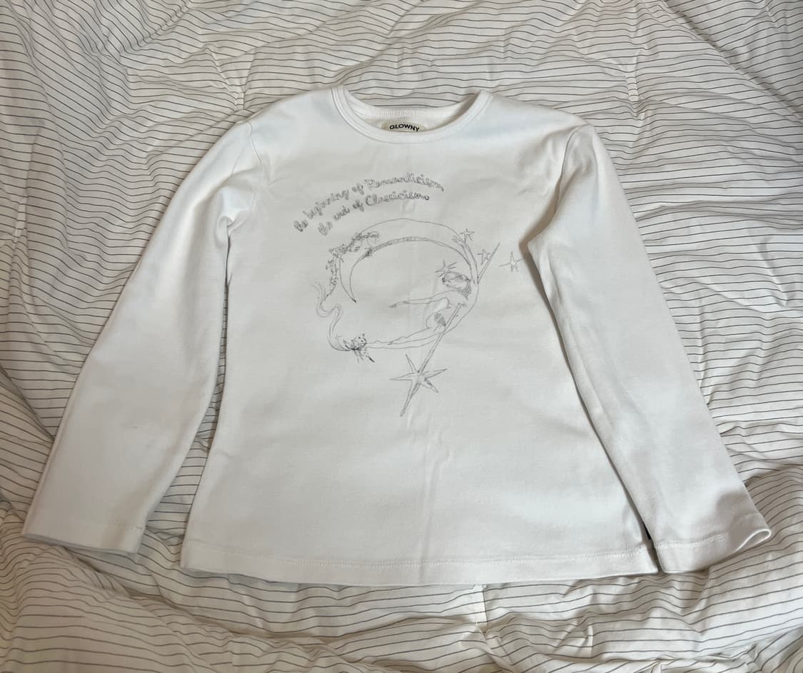 글로니 / 3/4 가디언 엔젤 프린트 티 상품이미지4