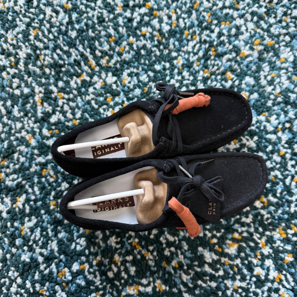 클락스 왈라비 스웨이드 블랙 여성 상품이미지5