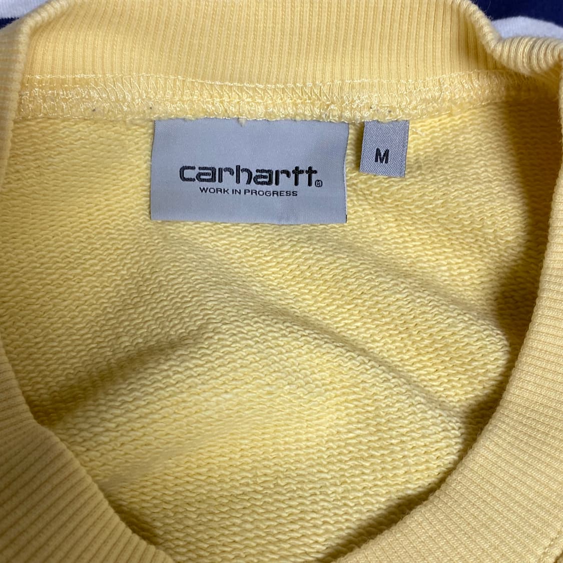 칼하트 WIP 포켓 맨투맨 옐로우 M 상품이미지4