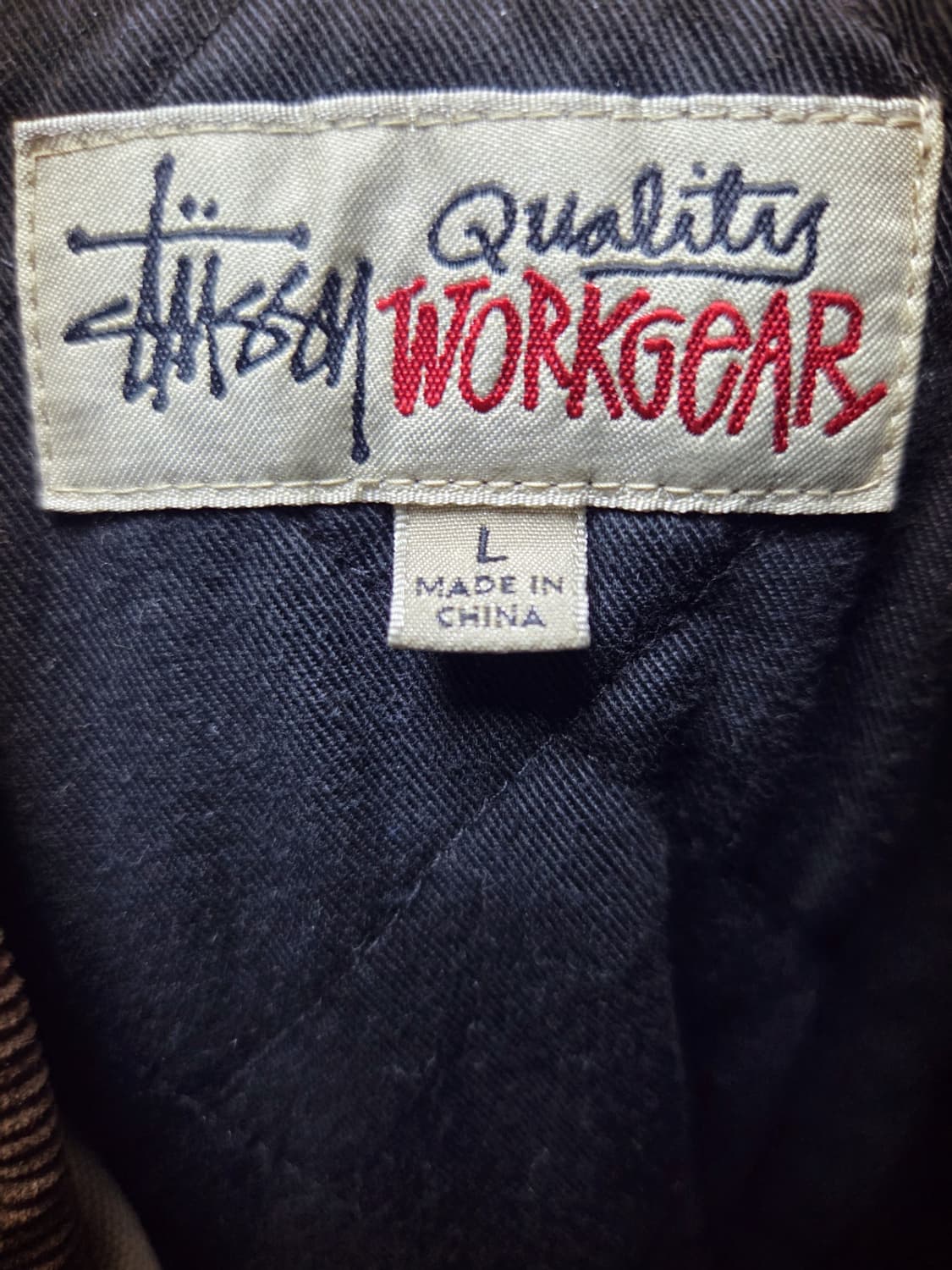 스투시 워크기어 자켓 그레이 L 사이즈 상품이미지6