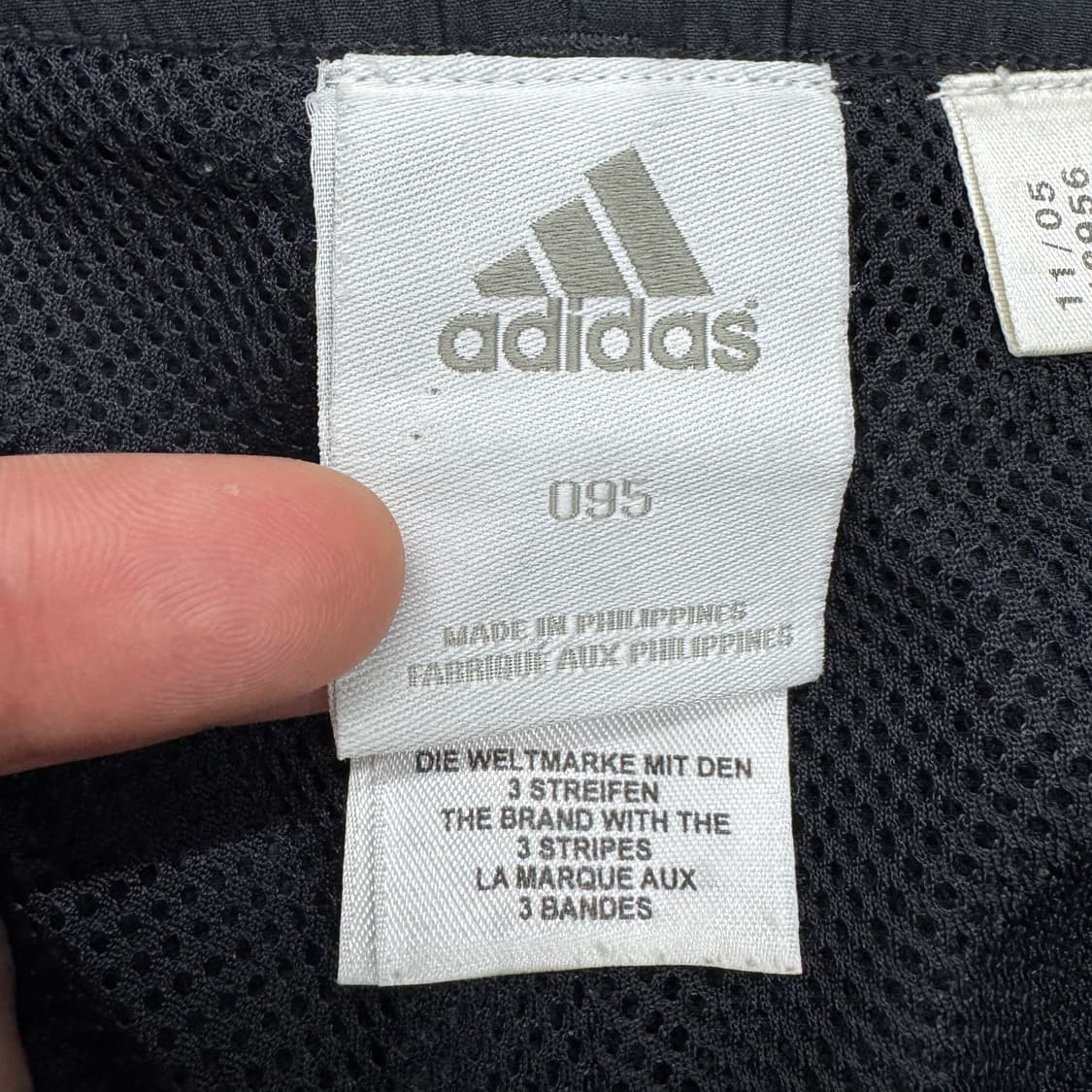 아디다스 00s 삼선 올드스쿨 바람막이 트랙팬츠 블랙 상품이미지7